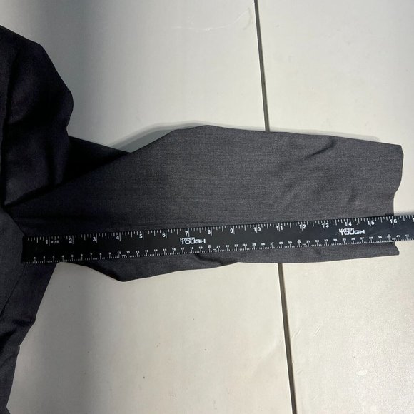 Banana Republic Blazer Jacket Mens 40S Gray Lanificio Wool Modern Fit Sport Coat - Picture 13 of 16